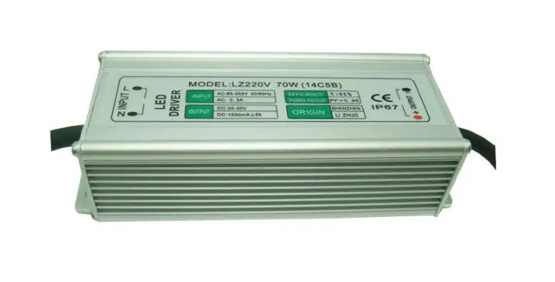 1pcs 10 Series 7 parallel 70w constant current 2100MA 2.1A  High power driver DC 20-40V for Spotlight floodlight streetlight