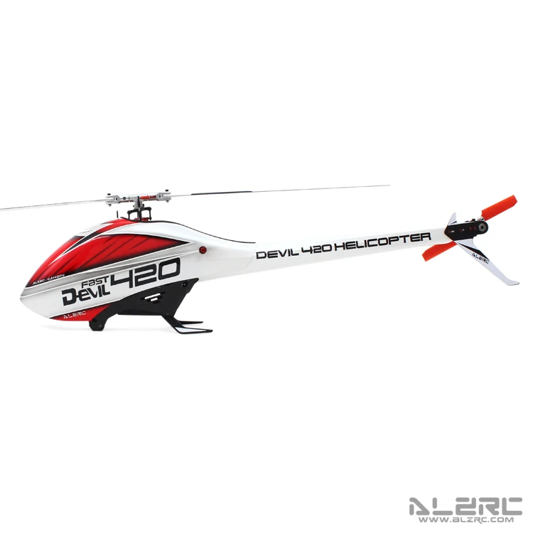 ALZRC - Devil 420 Helicopter 420 FAST FBL KIT - Silver - Standard  17H420-PA-K