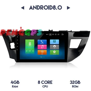 

Android 8.0 7.1 Car Radio Stereo Headunit GPS Navivation for Toyota Corolla 2014 2015 2016 no Car DVD Player Multimedia Audio