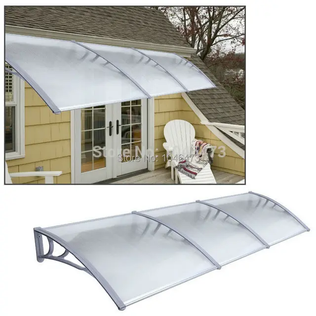 Ship From Uk 1m X 3m Garden Patio Door Canopy Cover Front And Back Ship From Uk 1m X 3m Garden Patio Door Canopy Cover Front And Back