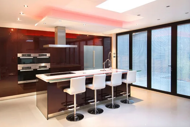 Special Price 2019 newest design high gloss lacquer kitchen cabinets red color modern 2PAC kitchen furnitures L1606086 Special Price 2019 newest design high gloss lacquer kitchen cabinets red color modern 2PAC kitchen furnitures L1606086