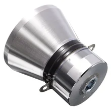 2017 Hot New High performance Aluminum Alloy 100W 28KHz Ultrasonic Piezoelectric Transducer Cleaner Silvery Acoustic Components