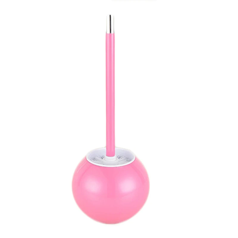 Stainless Steel +Plastic Home Bathroom Toilet Brush Holder Sets Base Part Supply Stainless Steel +Plastic Home Bathroom Toilet Brush Holder Sets Base Part Supply