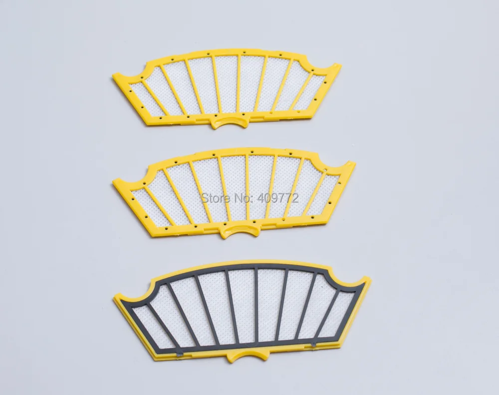 

6 Pieces Replacement Roomba 500 600 700 series Filters for iRobot Roomba Vacuum Cleaners roomba replacement filterParts
