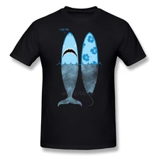 Casual Short Sleeve Shark like men t shirt on Sale 100 % Cotton t shirt for Boy