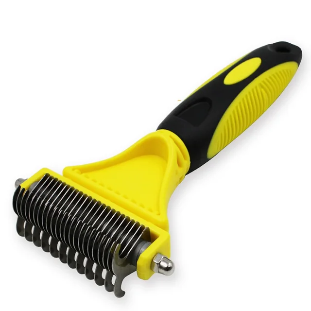 dog comb and brush