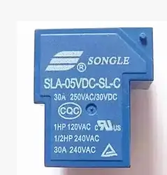 Реле SLA-05VDC-SL-A T90 5 V 30A 4 средства ухода за кожей стоп синий 10 шт