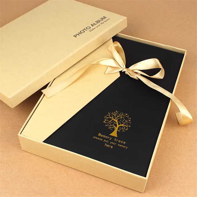 elegant diy photo album ribbon gift set wedding children family ribbon gift albums