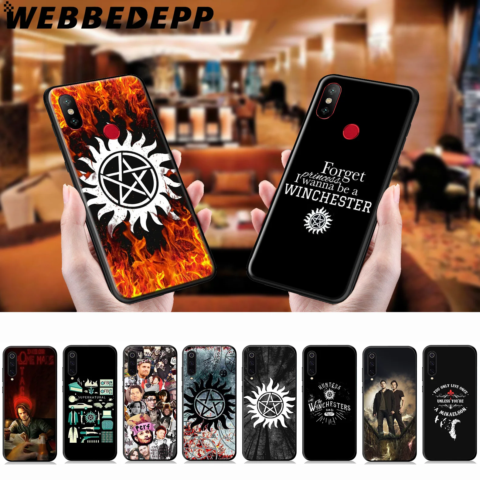 WEBBEDEPP супернатуральный мягкий чехол для Xiaomi Mi 9T 9 8 SE 6 A1 A2 A3 Lite MiA1 MiA2 MiA3 F1 MAX 3 Mi8 CC9E CC9 |