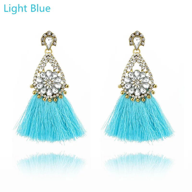 Water Drop Flower Earrings7