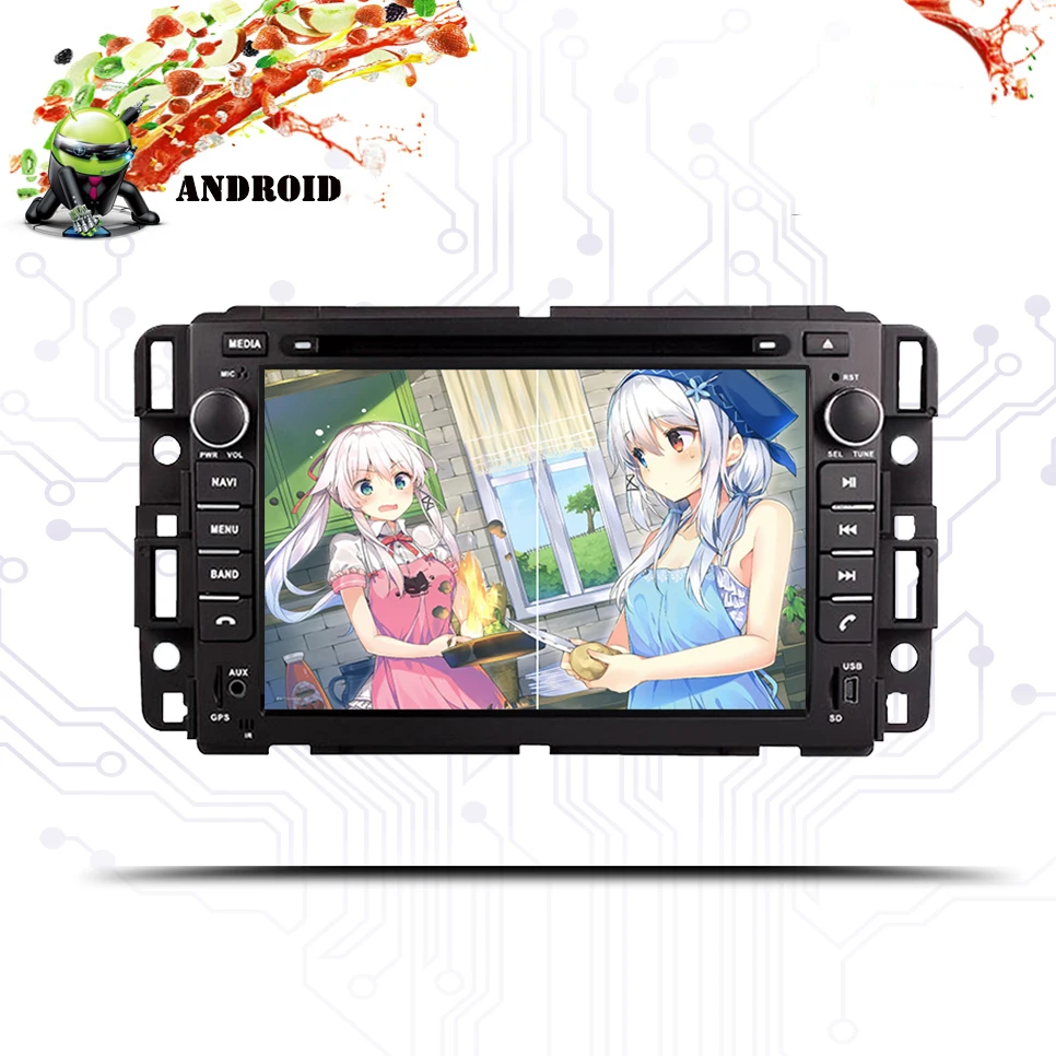 Discount HD 7" Android 9.0 Car GPS for Chevrolet Aveo Epica Captiva Spark Tosca Kalos Matiz DVD with 4GB Stereo Radio Audio Head unit DAB 0