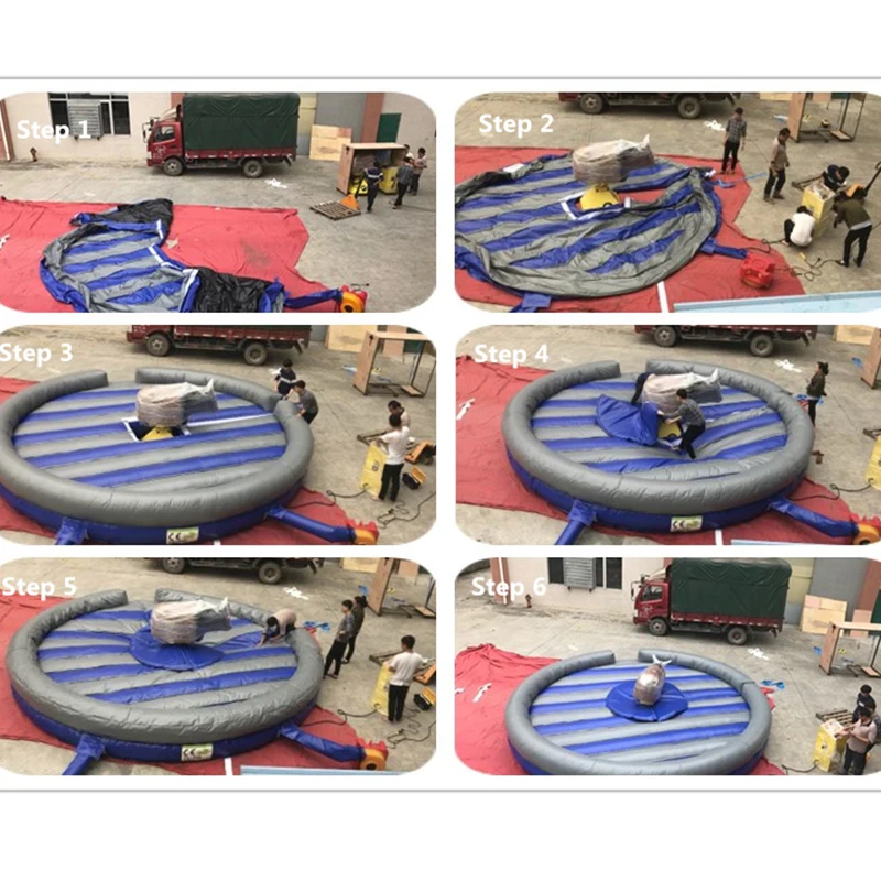 Inflatable bull machine-21