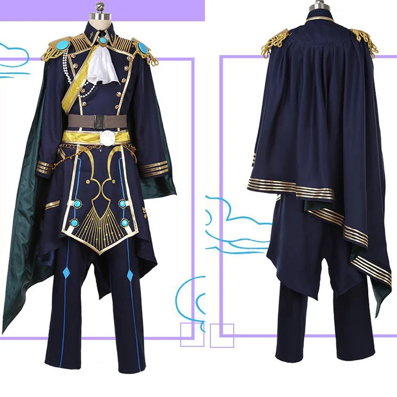 

Anime! Idolish7 Cruiser Observer TRIGGER YAOTOME GAKU Gorgeous Gothic Uniform Cosplay Costume Custom-made Free Shipping