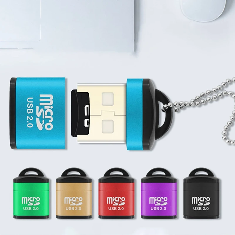 Мини Высокоскоростной 480Mpbs USB 2 0 Micro SD SDXC TF T Flash кард ридер адаптер вычислительные