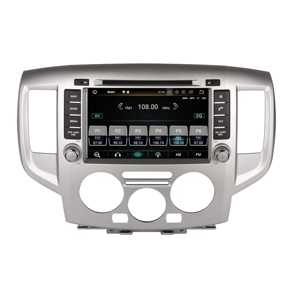 Clearance 8 Inch Android 8.0 Octa Core 4GB RAM Car GPS Navigation For Nissan NV200 2009- Car Radio Stereo DVD Multimedia Player WIFI 5