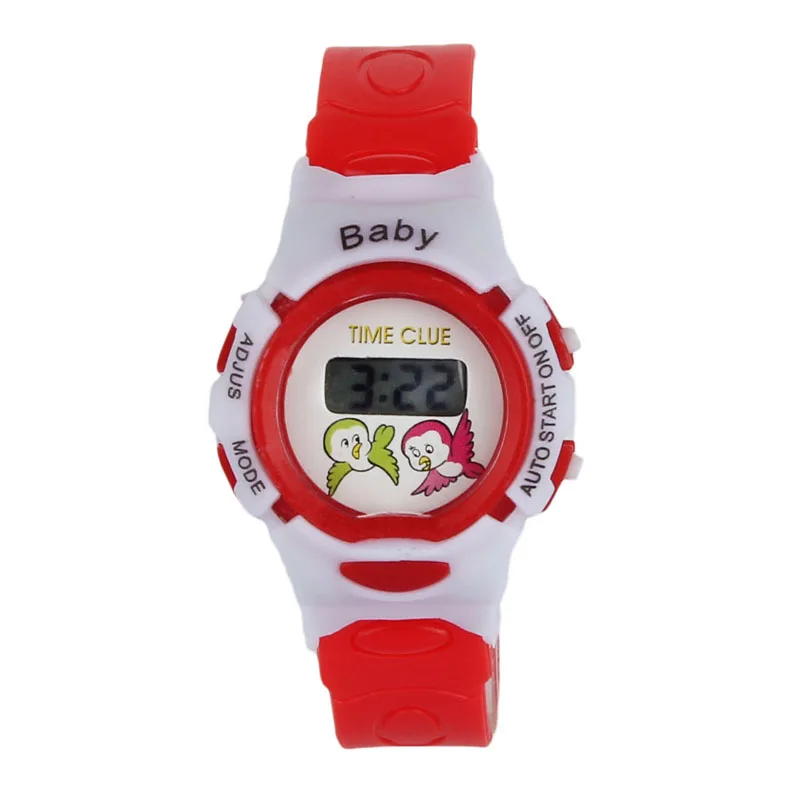 Новая мода для мальчиков и девочек дети Studentd плавательные спортивные цифровые наручные часы Водонепроницаемый спортивные часы подарок настенные часы F30 - Цвет: D