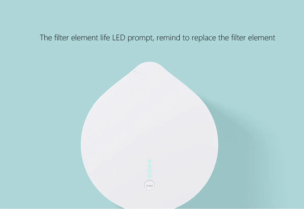Xiaomi Mijia фильтровальный чайник эффективная фильтрация как материал натрия свободный фильтр для воды с светодиодный напоминание о освещении для умного дома