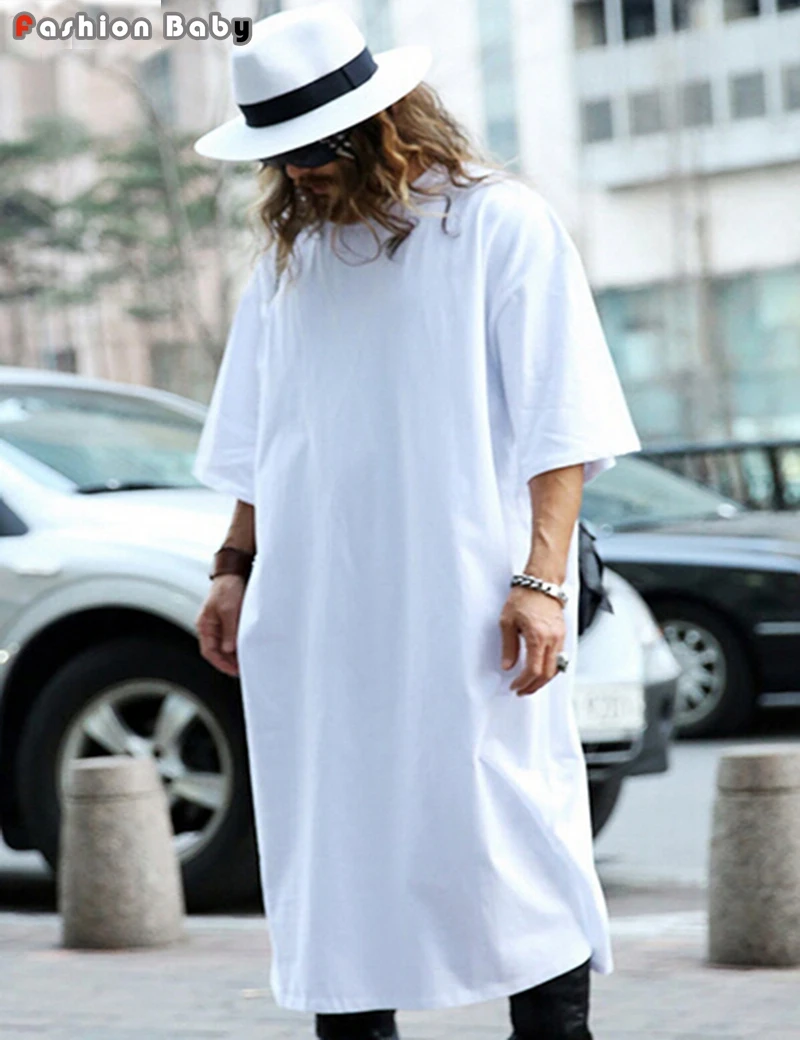 Compra extra larga tee camisas para los hombres online al