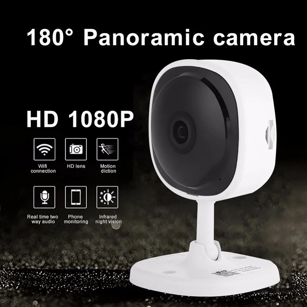 200W Wifi 180 градусов 1080P FHD камера безопасности панорамная Wifi камера ночного видения система безопасности для домашней безопасности