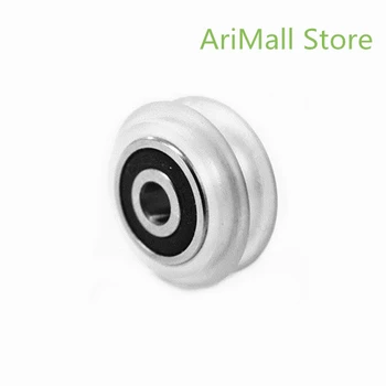 

10pcs 3D printer parts High precision CNC clear Polycarbonate Xtreme Dual v wheel Assy for V-slot rail