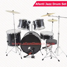 5 font b Drums b font 3 Crash Cymbals Black color Afanti font b Music b