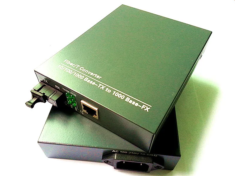 

Gigabit Single-mode single-fiber fiber media converter optical transceiver RJ-45 1000M Ethernet Telecom Grade 1 pair 1 Channel