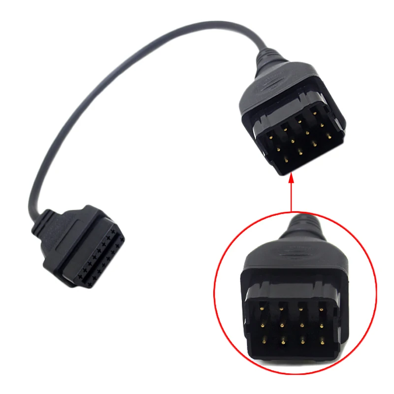 Автомобильный Диагностический кабель для Nissan 14pin Gas 12PIN VAZ OBD2 адаптер G M Mitsubishi 12pin с