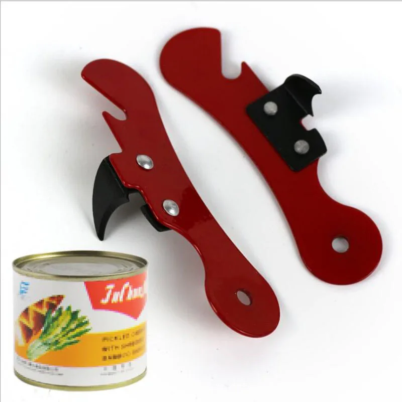

New Stainless Steel Manual Can Opener Comfort Good Grip Tin Jar Bottle Cans Opener Tools