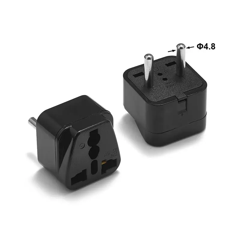 Universal EU European Power Adapter EU Euro Travel Electrical Plug AC