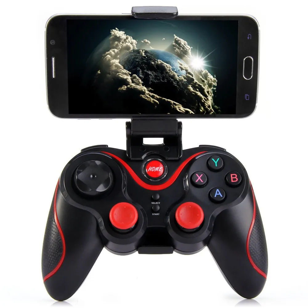 Newest Design S3 Smartphone Game Controller Wireless Bluetooth3 0 Phone Gamepad Joystick for Android phone PK