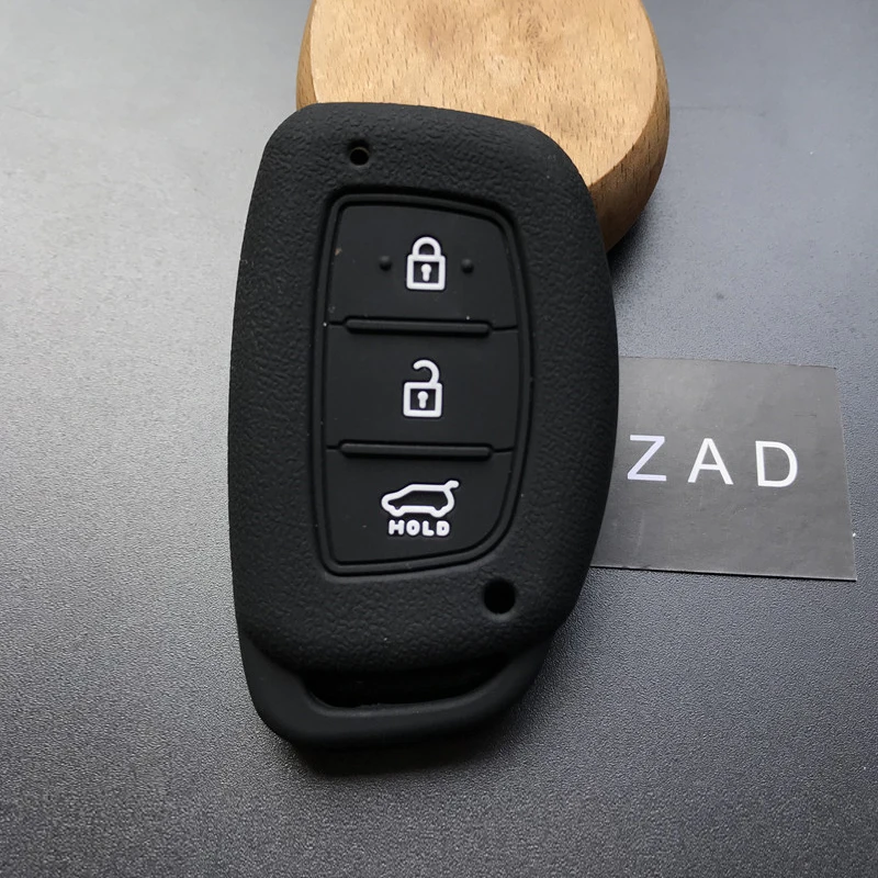 

Silicone rubber car key case for Hyundai tuscon IX35 mistra 3 button smart key