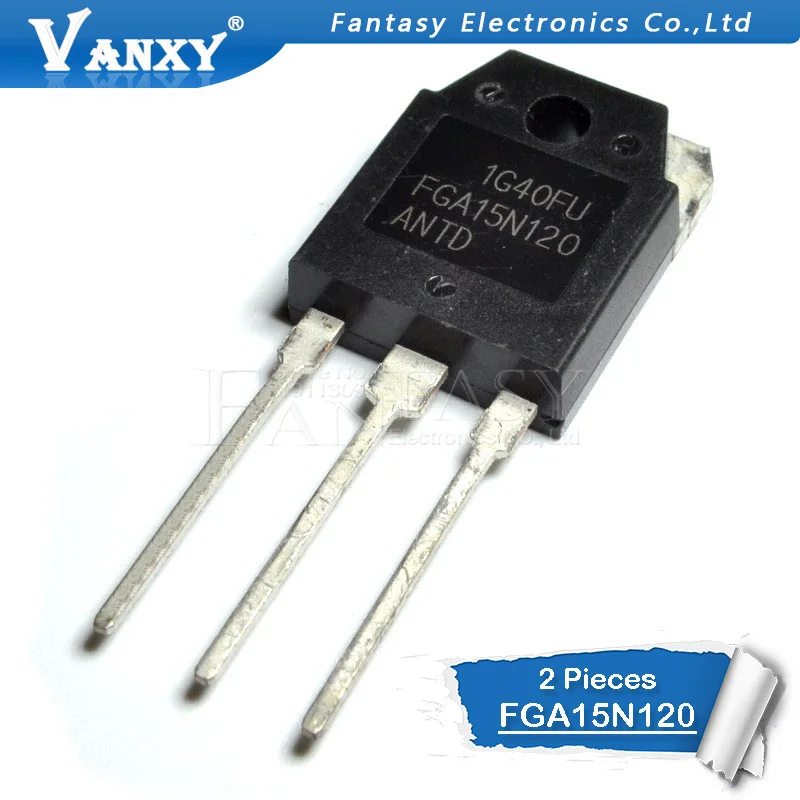 2 шт. FGA15N120ANTD TO3P FGA15N120-247 15N120 15N120ANTD и IC