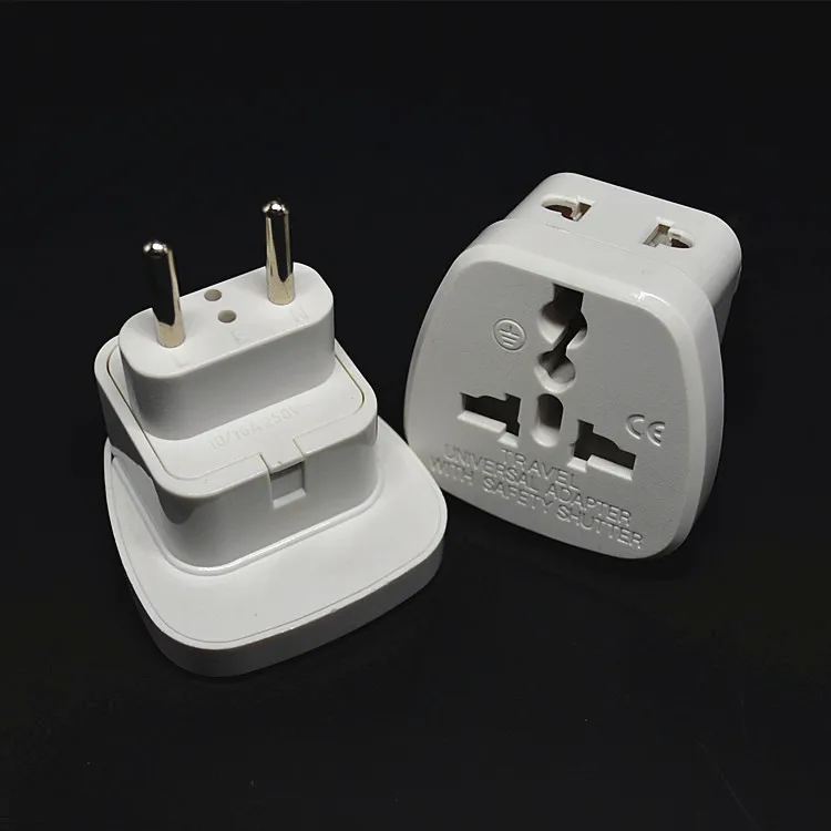 10pcs/lot 1to2 EU Europe Russia france spain sweden Tourism Home Use