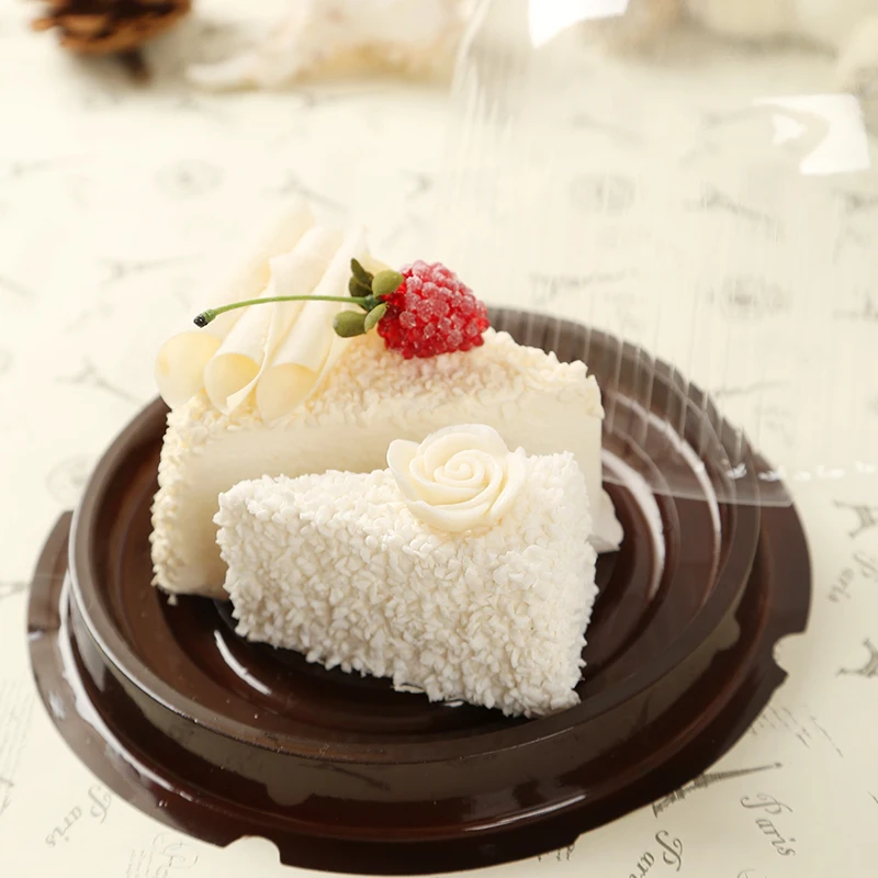 6 Inch Tiramisu Cake Boxes Melaleuca round plastic Tiramisu Mousse