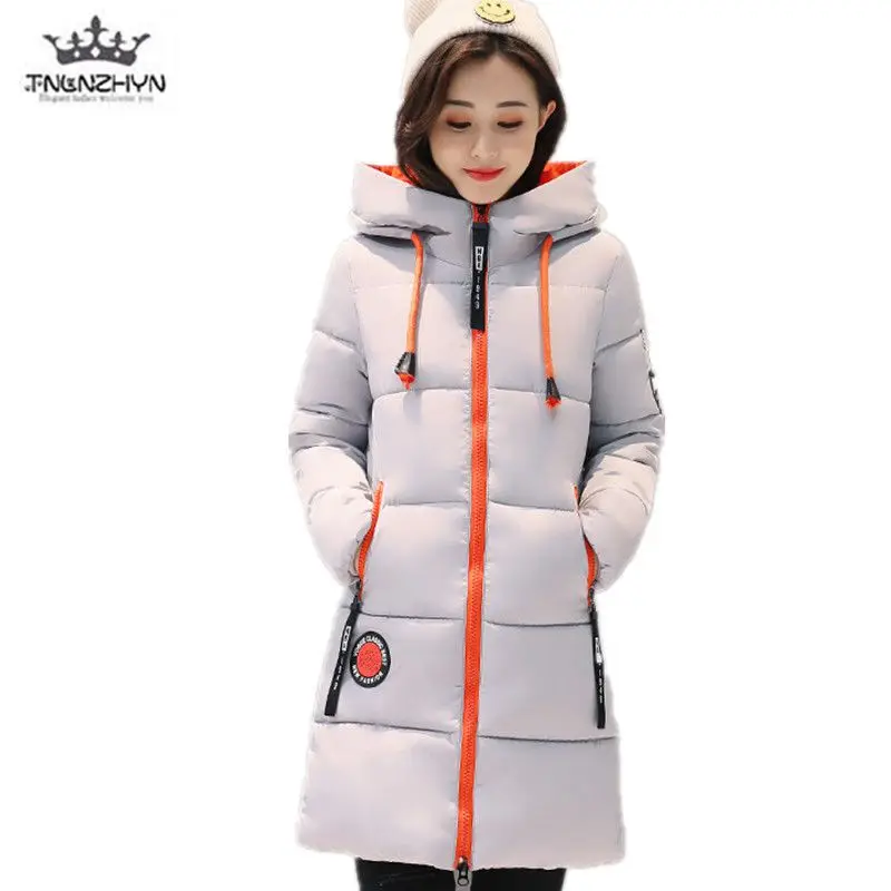 Winter jacket women Lambswool Short Cotton coat and Parka