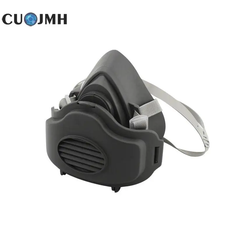 

Dust Mask Rubber Respirator Industrial Anti Dust Protective Masks Head Mounted Security Tools Outdoor Sports Dust Mask
