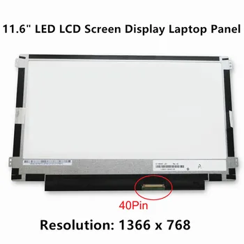 

FTDLCD 11.6" LED LCD Screen Display Laptop Panel For Samsung Chromebook XE303C12-A01US XE503C12 40PIN