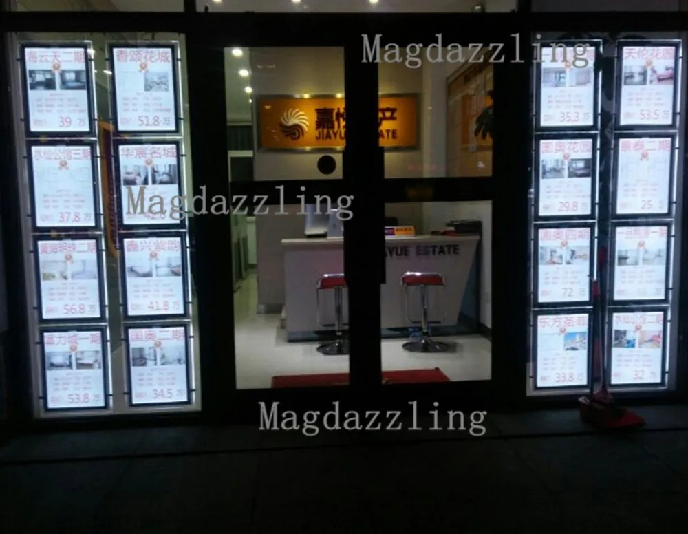 Buy Hanging Kits Portrait A3 One Sided LED Window