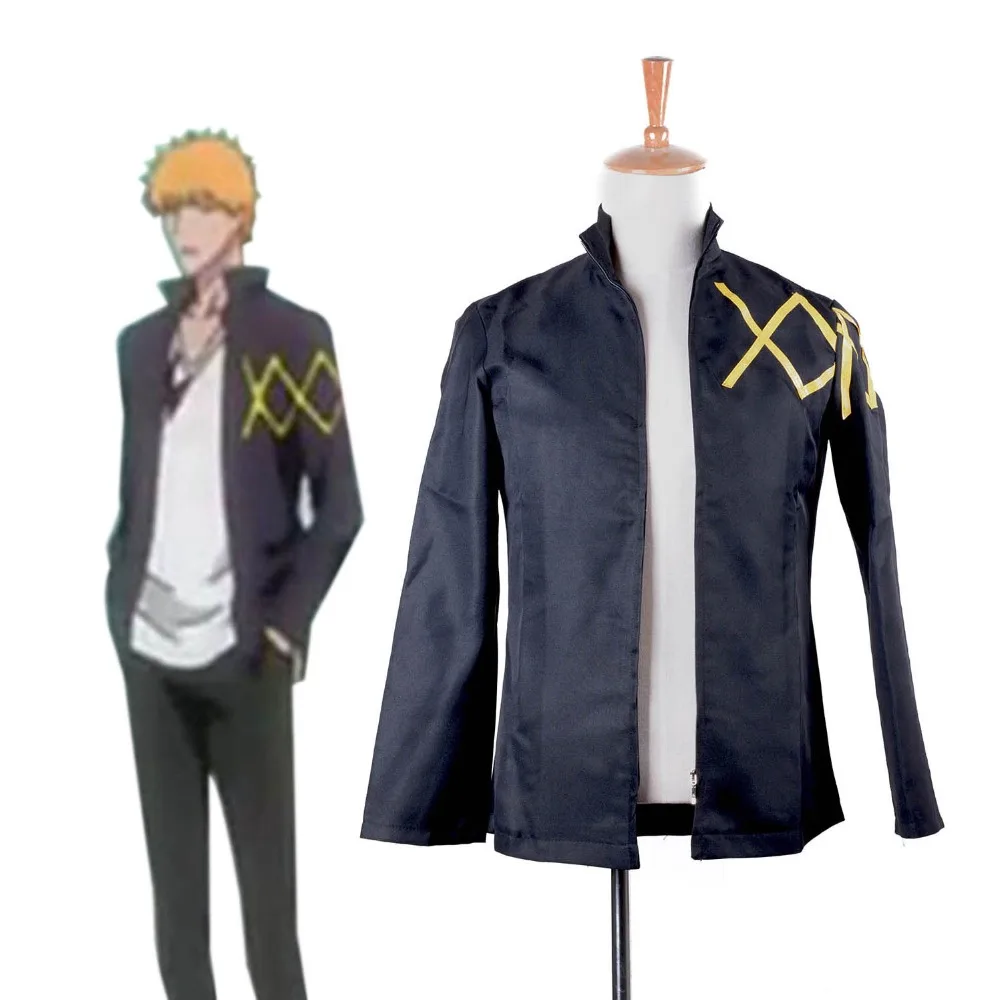 New Japanese Anime Bleach Cosplay Modern Times Kurosaki Ichigo Cosplay