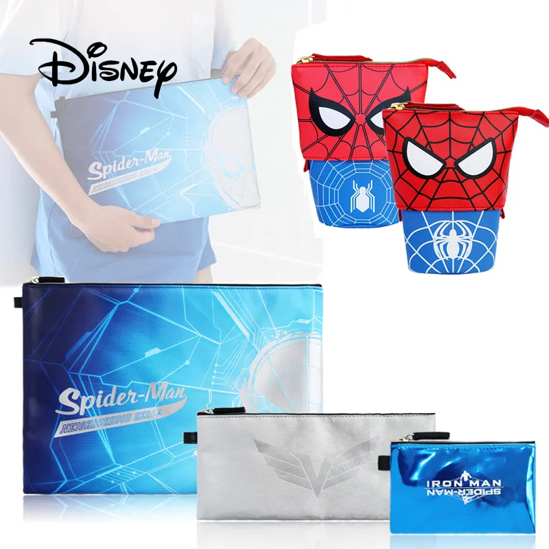 2019 disney Marvel Spider-Man плюшевые кошельки Мужской кошелек для монет Tote сумки Детский