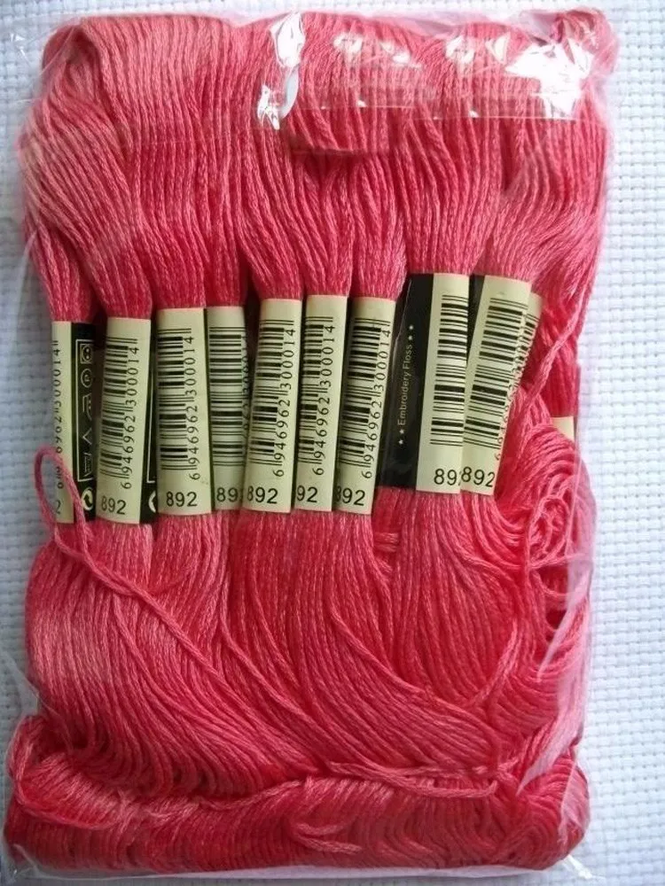 Нитки для вышивки крестом уникальный стиль 100 разных цветов якорь вышивка крестиком хлопок вышивка крестиком нитки для вышивания крестиком