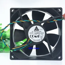 Радиатор для процессора кулер вентилятор для настольного ПК AUB0912VH-5F44 9225 DC 12 V 0.60A 4 провода ШИМ охлаждения 3800 об/мин 67.80CFM