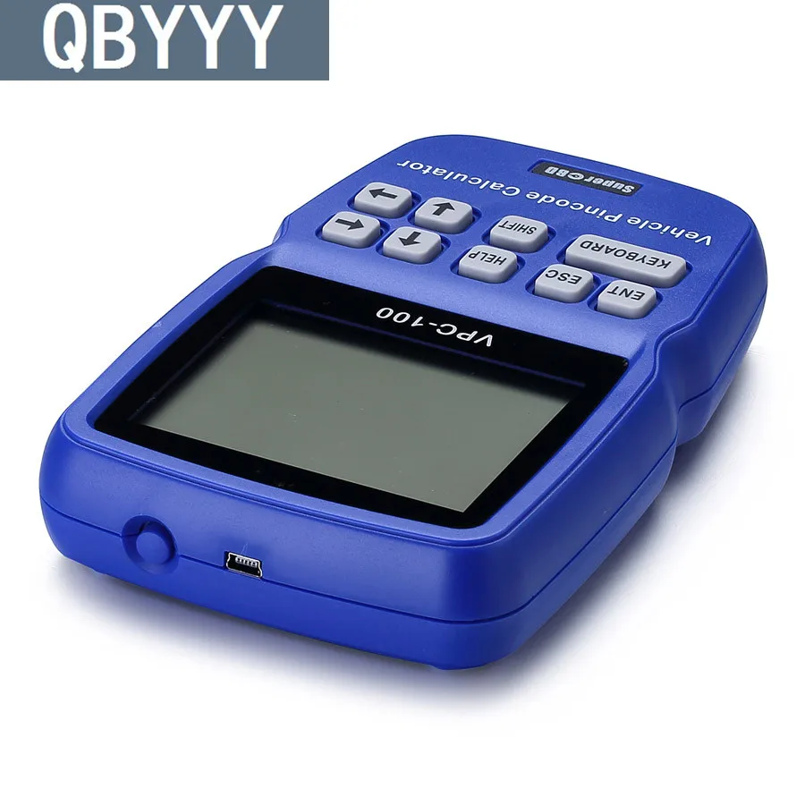 QBYYY автомобильный Слесарь, мужской инструмент, Superobd, VPC-100, автомобильный пинкод, калькулятор VPC100, автомобильный пароль, калькулятор с 500 жетонами