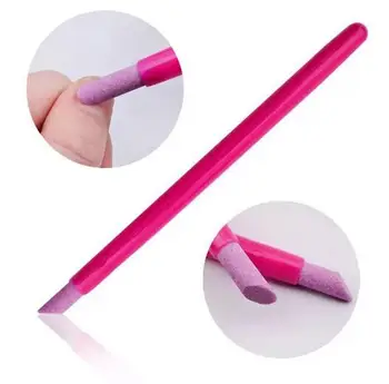 

Nail Art Cuticle Remove Ceramic Rod Scrubs Cuticle Stick Stone Tools