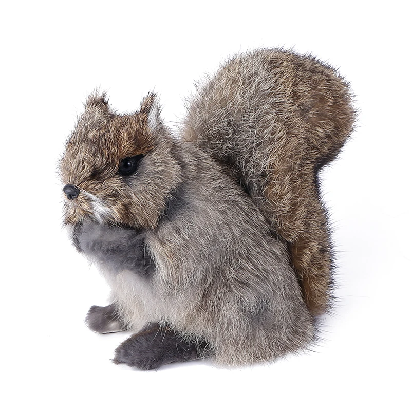 

Mini Animal Plush Toys Simulation Cute Squirrel Stuffed Kids Toys Decorations Birthday Gift Anti-wrinkle Pillow For Child props