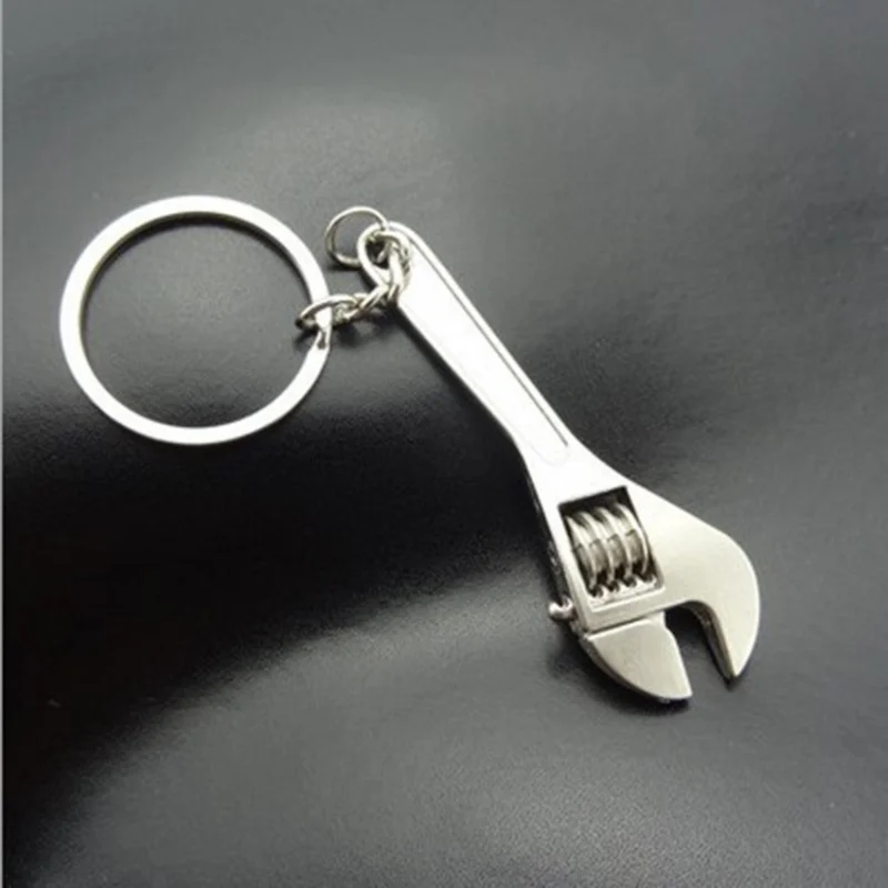 Цинковый сплав посеребренный сменный ключ брелок цепочка для гаечного ключа креативный брелок 7801 - Название цвета: A1