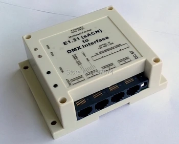 

NEW ARRIVAL E1.31 (sACN) DMX Controller to DMX Interface/Bridge for Madrix, MagicQ ,Luminair ,DMX Over Ethernet