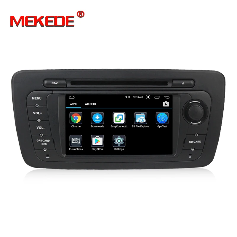Excellent New arrival! Mekede android 8.1 Car multimedia system car GPS DVD player for Seat Ibiza 2009 2010 2011 2012 2013 wifi BT RDS FM 1