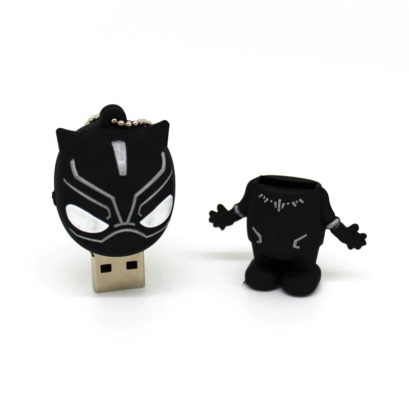 Супергерой Черная Пантера/Грут флеш-диск USB 2,0 флеш-накопитель карта памяти 8 Гб Флешка 4 ГБ 16 ГБ 32 ГБ 64 ГБ стражи Галактики