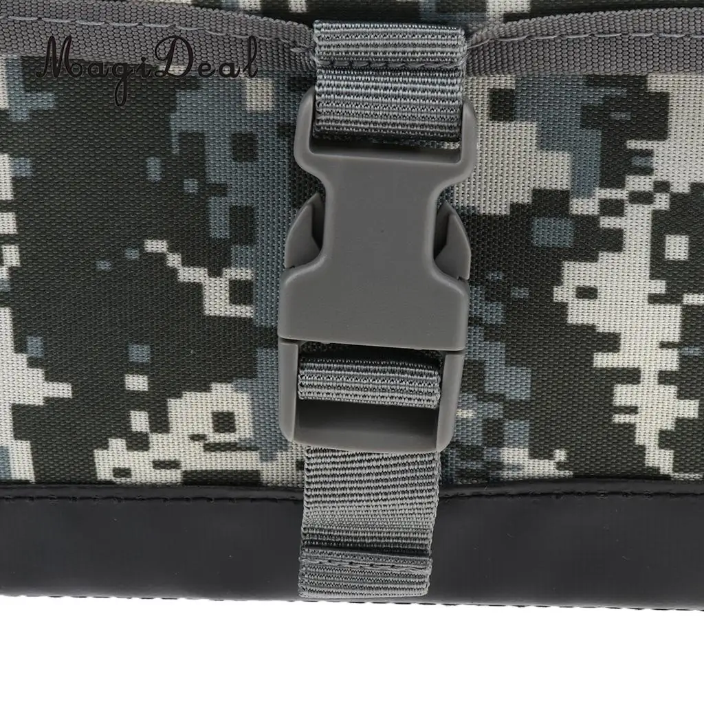 MagiDeal Tent Nail Storage Bag Tent Stakes Pegs Pouch Holder Tool Case Tote Carry Bag camo bag
